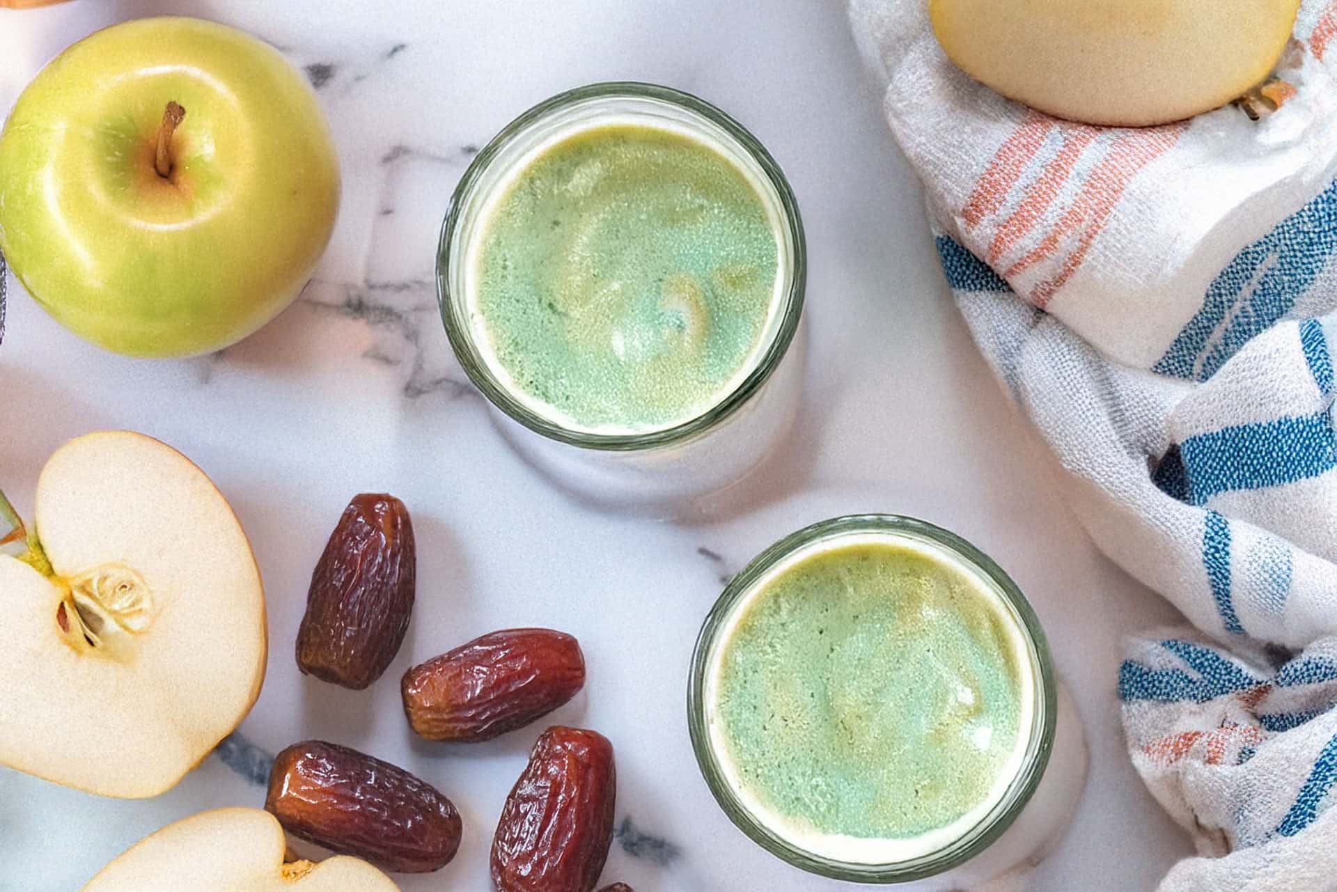 Caramel Apple Protein Smoothie