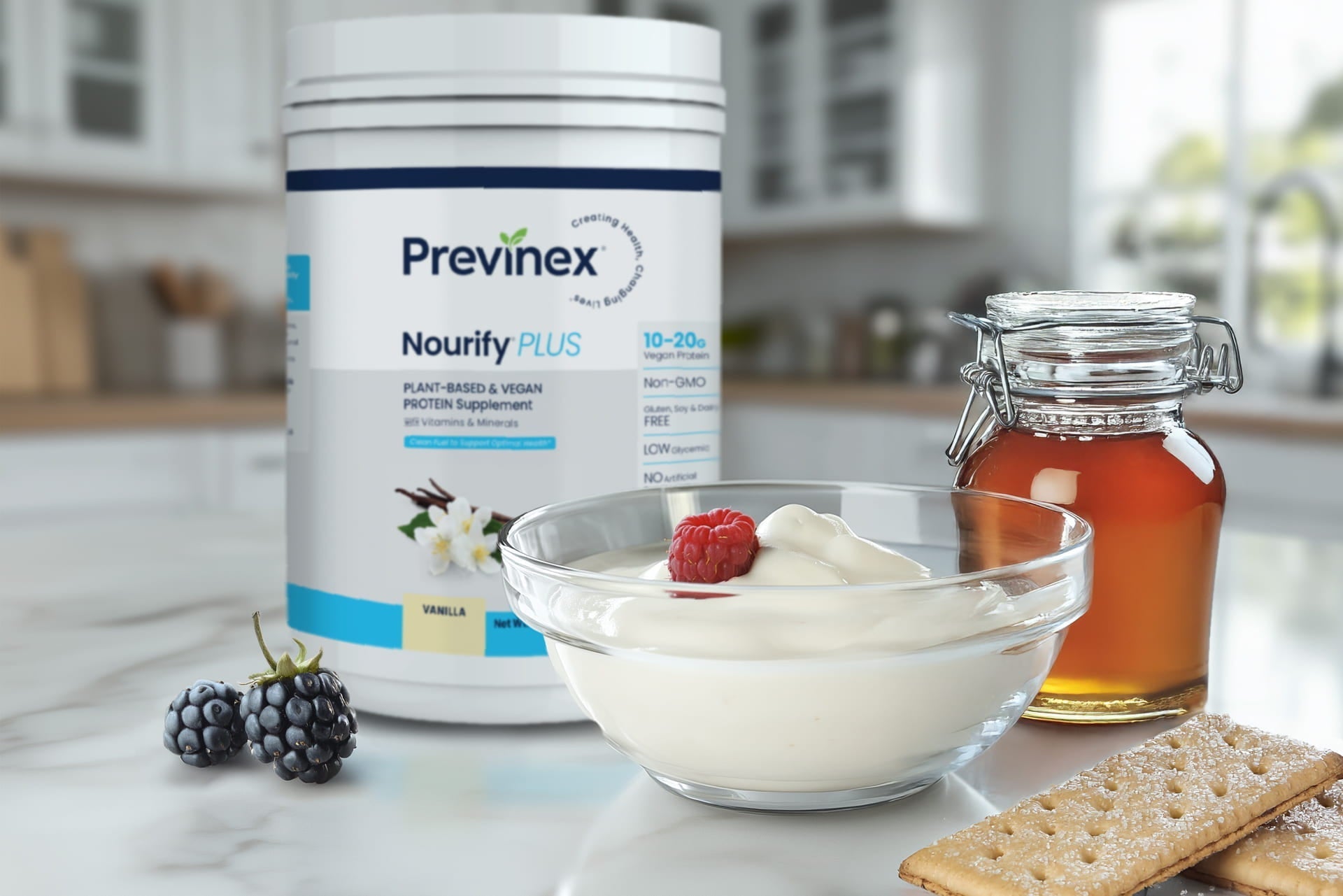 Vanilla Protein Yogurt Dip