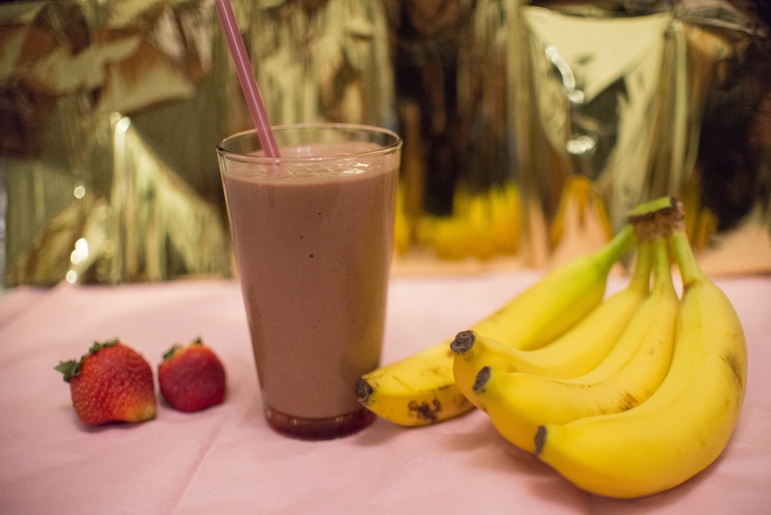 Chocolate Covered Strawberry Protein Shake