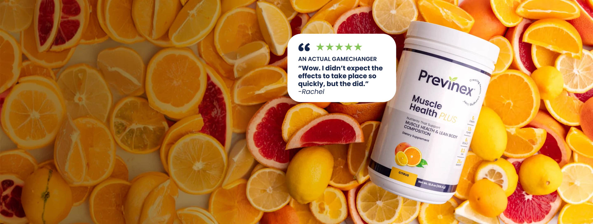 A fresh, new flavor of Muscle Health PLUS Citrus is out now.