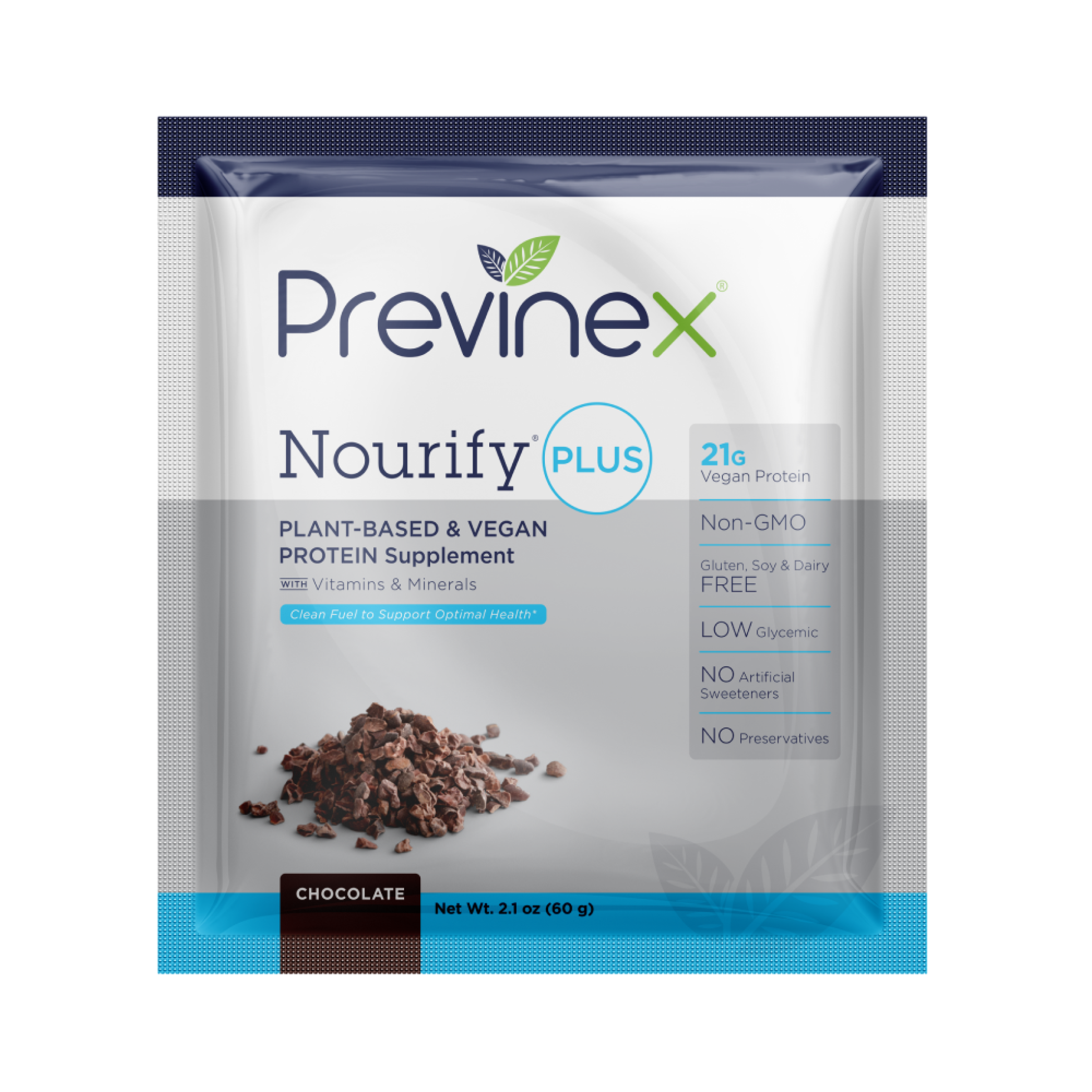 Previnex Nourify® PLUS Chocolate Protein Powder Pouch