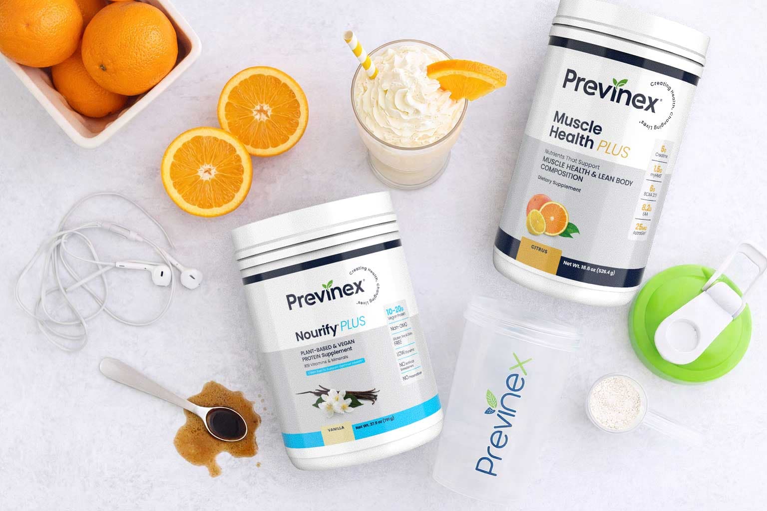 Orange Vanilla Creatine Protein Shake Recipe (Push-Up Pop Inspired)