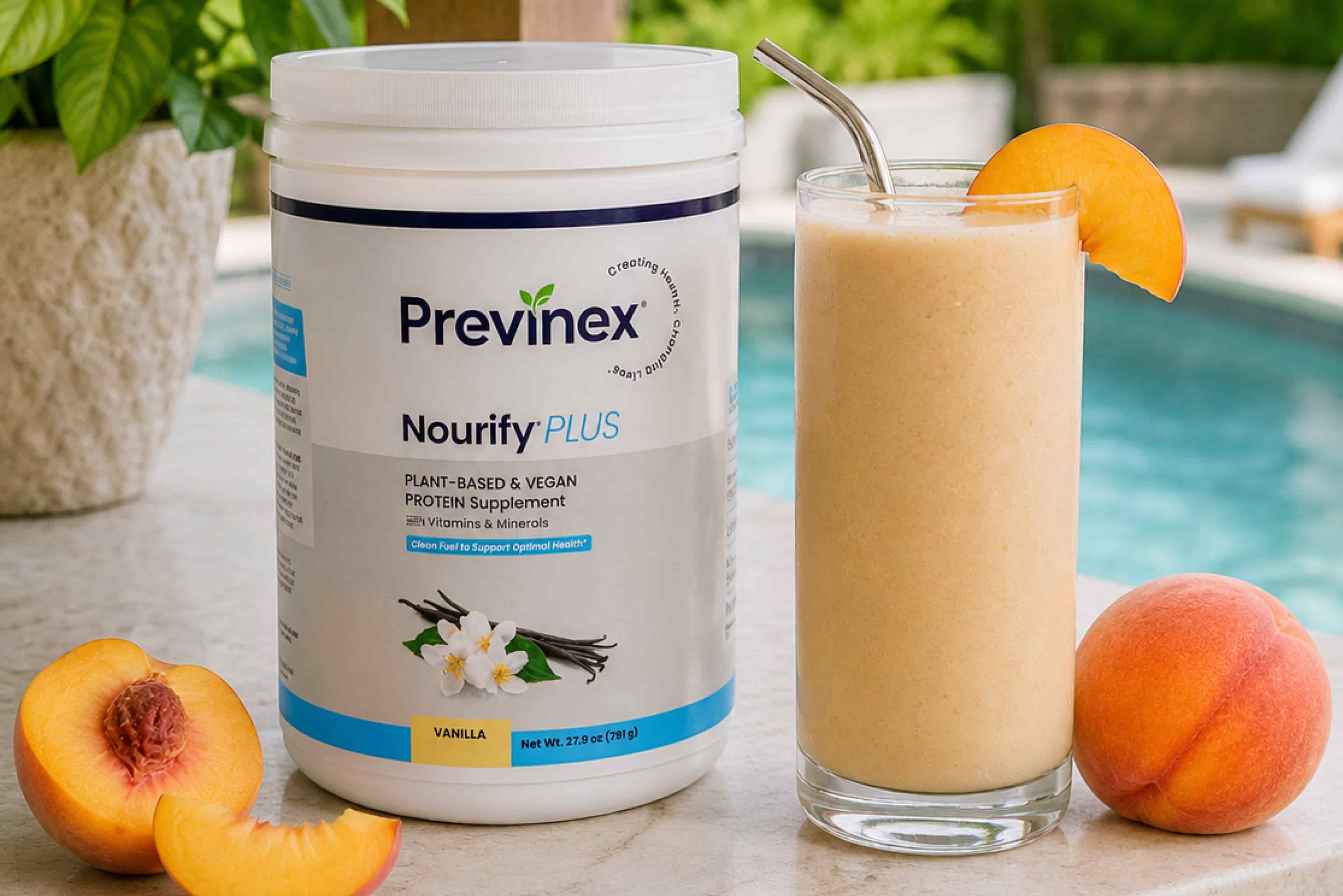 Peach Protein Smoothie