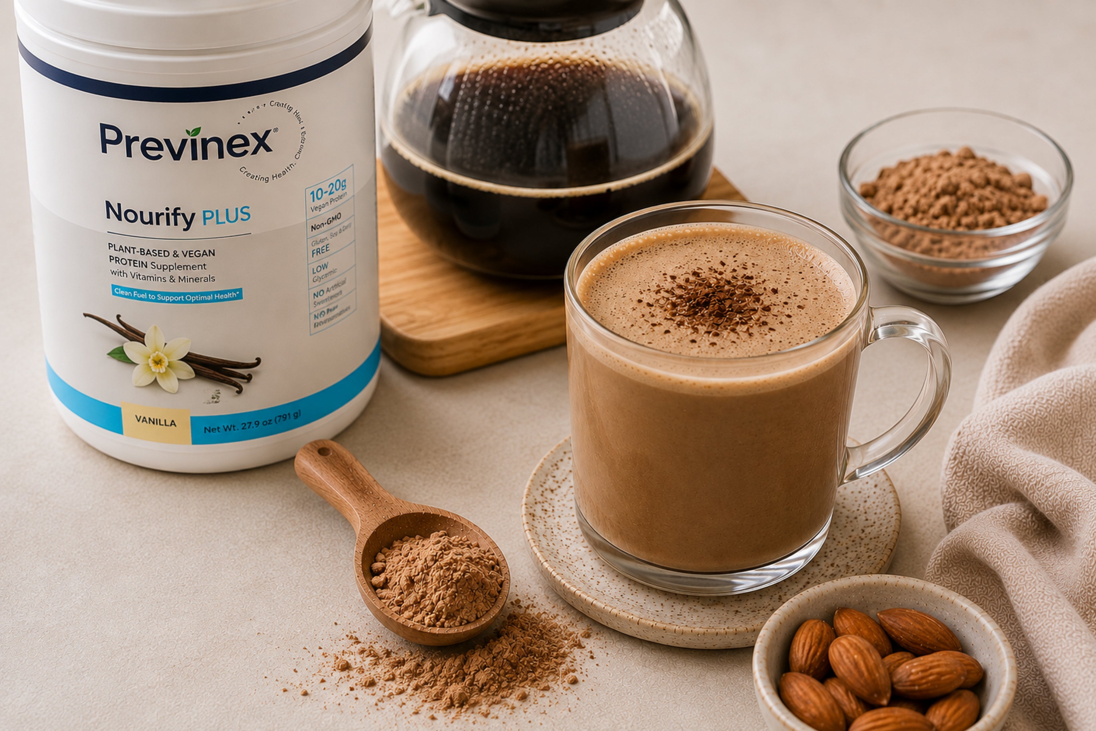 Protein Almond Latte