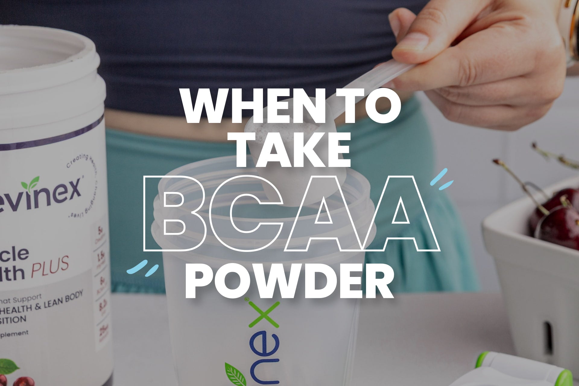When to Take BCAA Powder