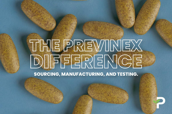 The Previnex Promise: How We Source, Manufacture, and Test Our Supplements