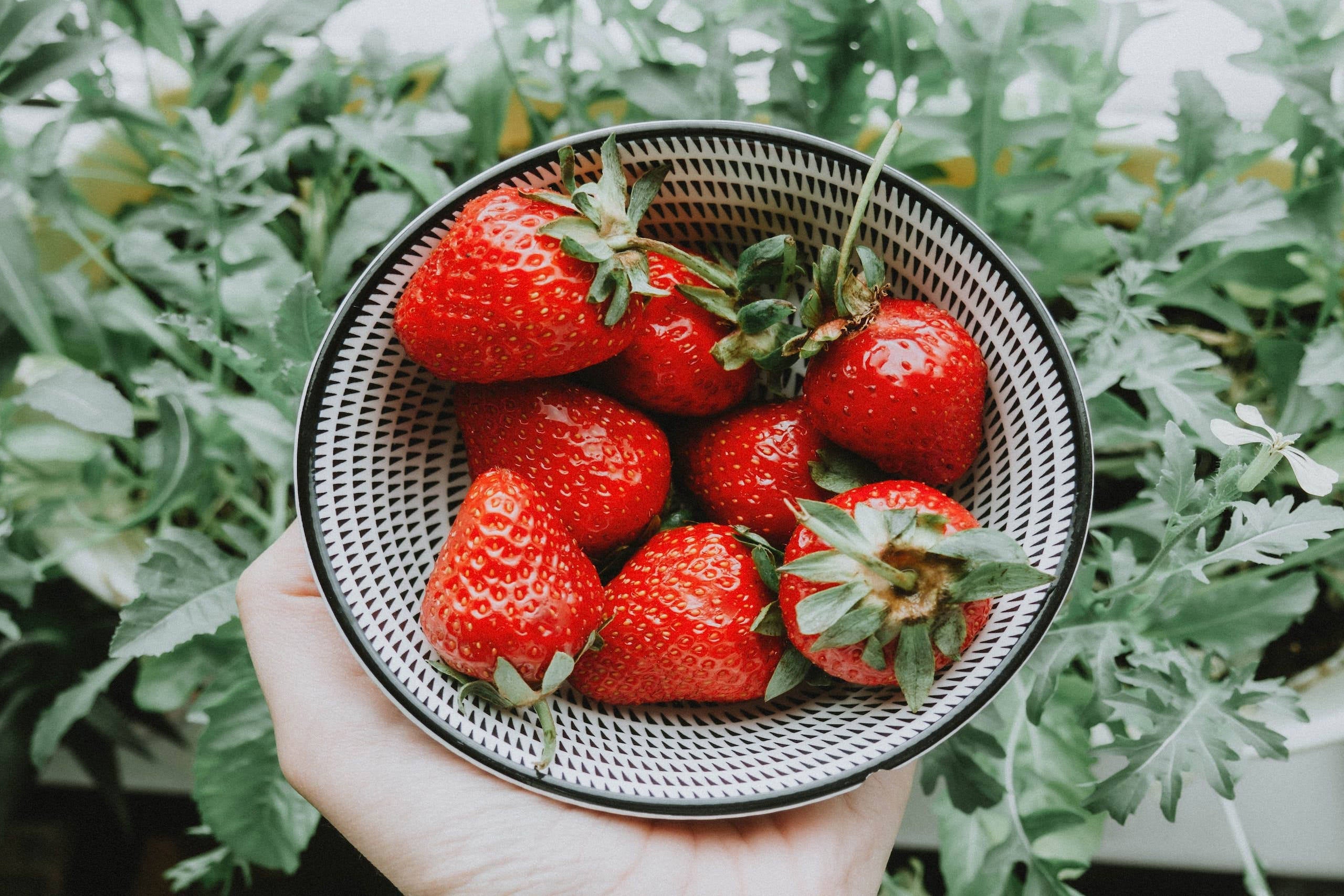 Strawberry Basil Smoothie
