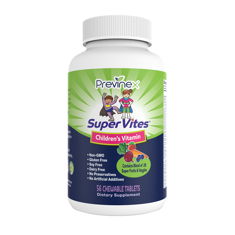 Previnex Super Vites® – Children’s Chewable Multivitamin