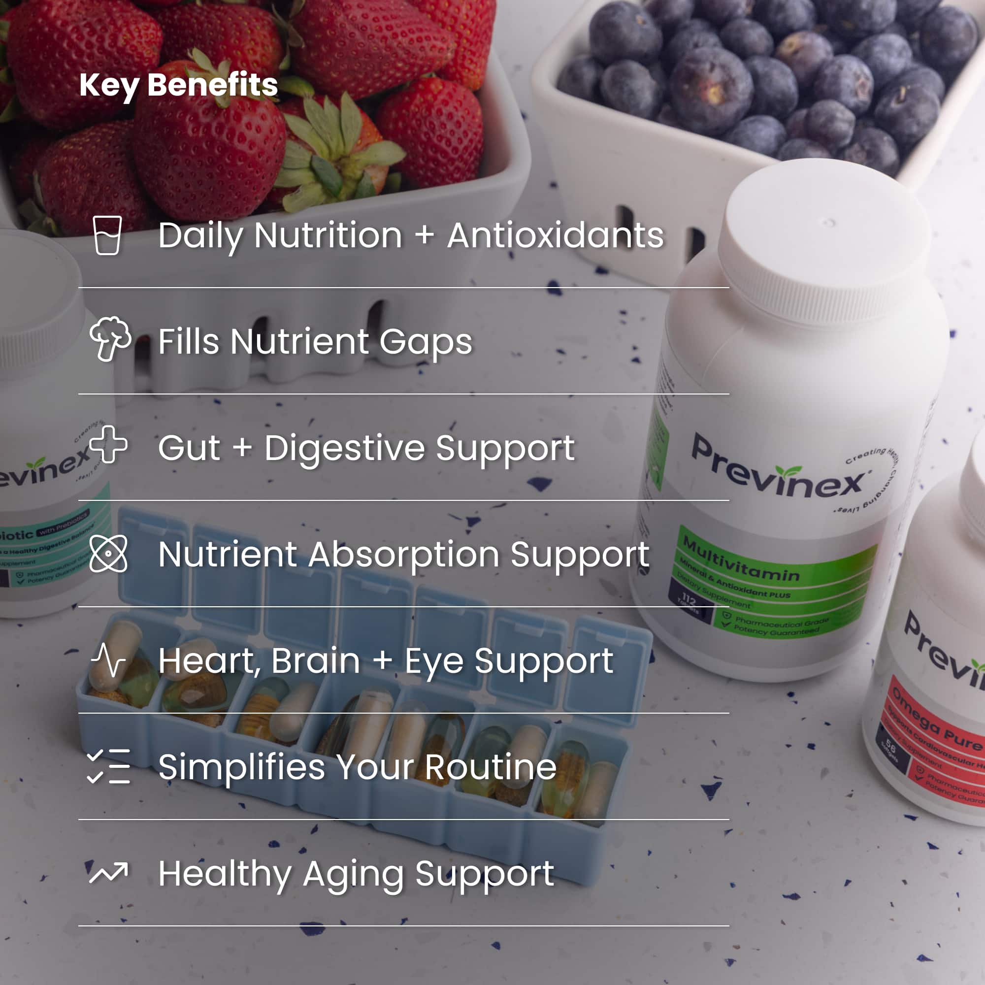 Previnex Complete Daily Wellness Stack
