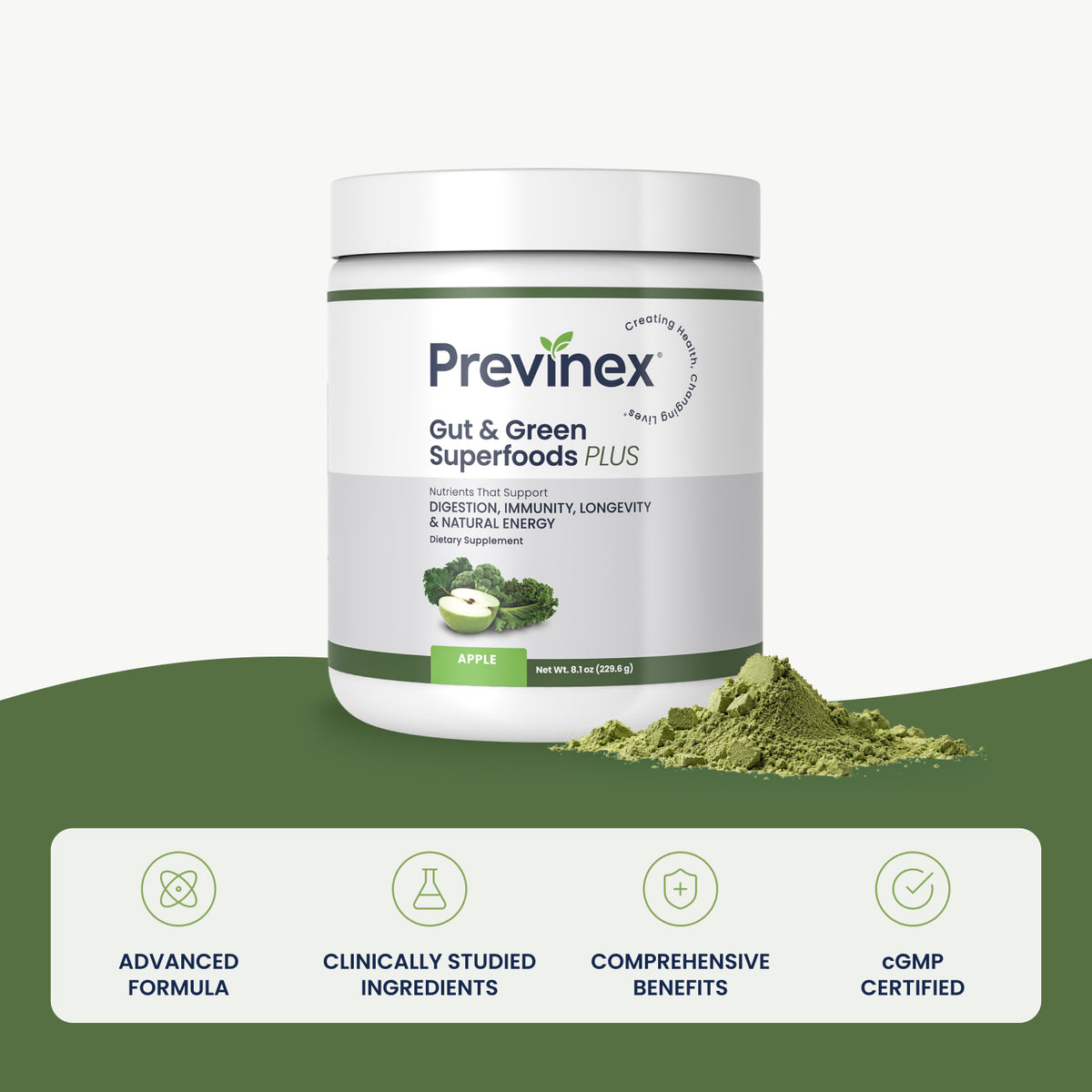 Previnex Gut & Green Superfoods PLUS