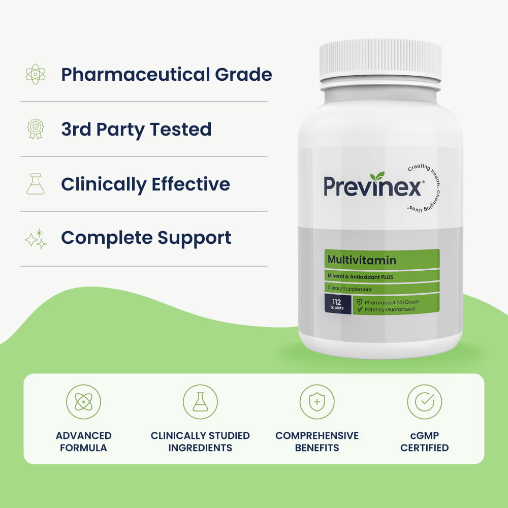 Multivitamin, Mineral & Antioxidant PLUS