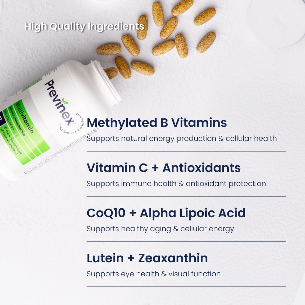 Multivitamin, Mineral & Antioxidant PLUS