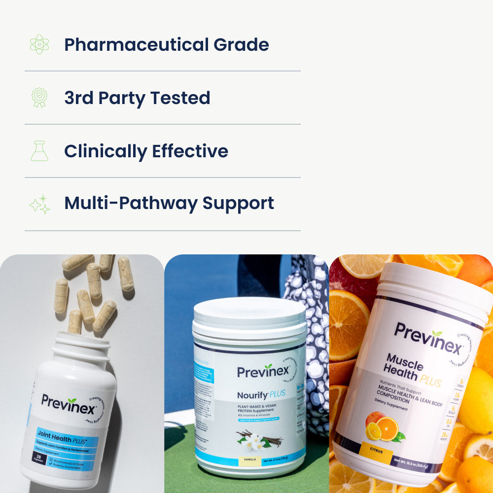 Previnex Muscle Performance & Recovery Stack with Creatine + HMB
