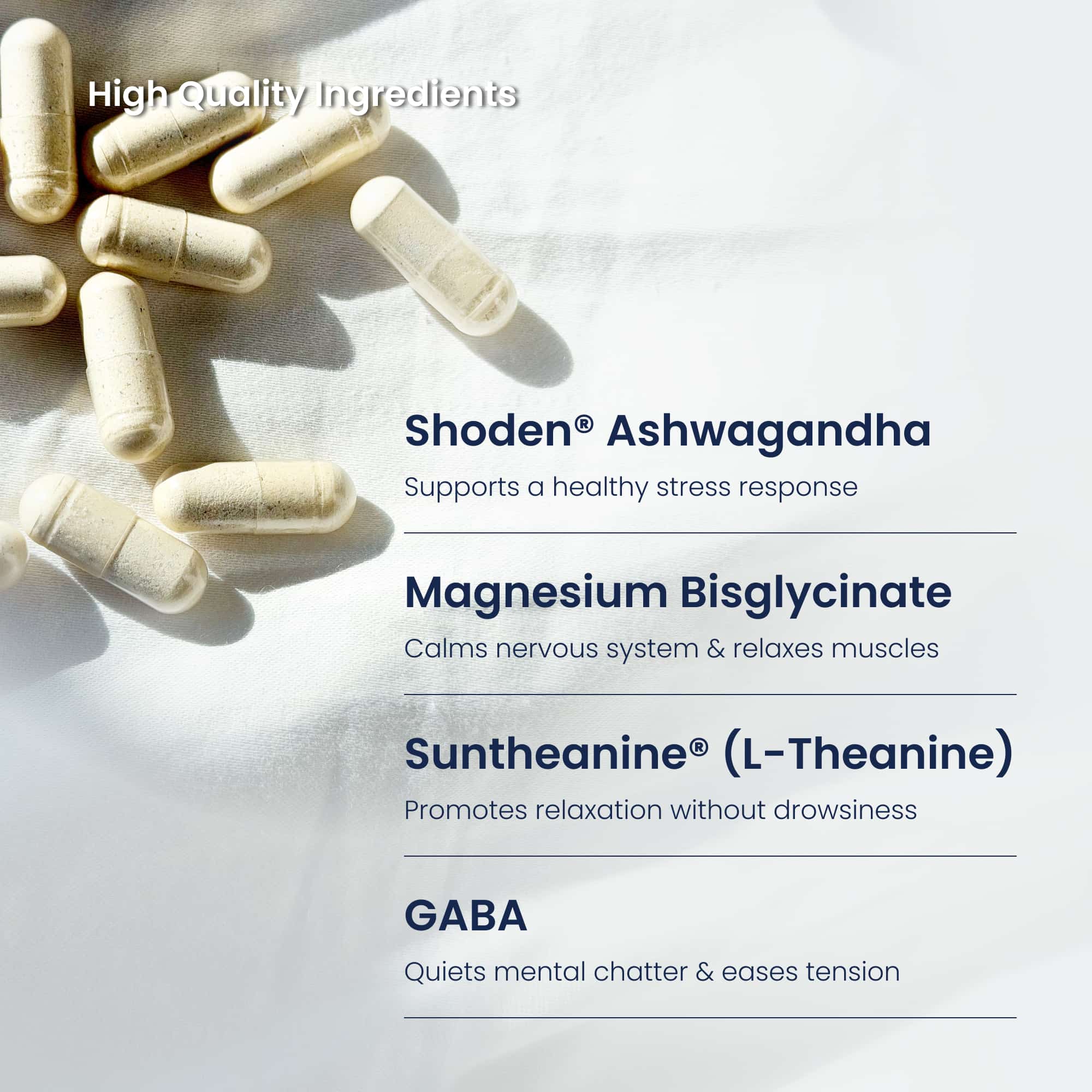Non-Melatonin Sleep Aid with Ashwagandha & Magnesium: Sleep Health